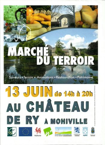 Exposition et démonstrations au Château de Ry à Mohiville (Belgique)