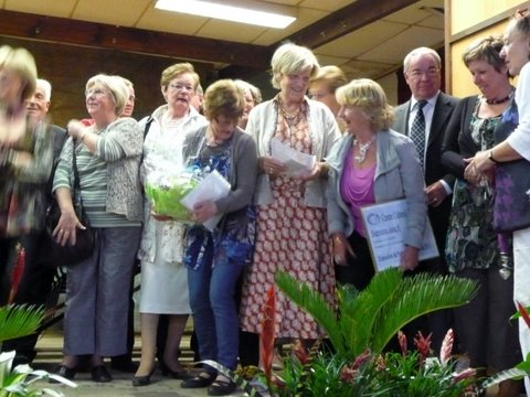 Exposition à la salle "Cécilia" à Courrière (Belgique)