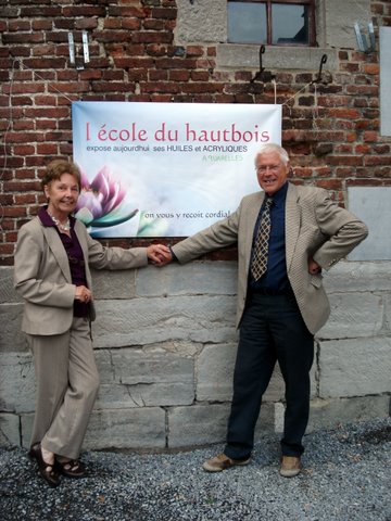 Exposition à l'abbaye de Floreffe (Belgique)